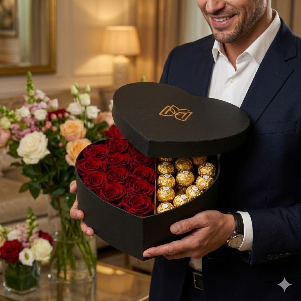 Coffret Cœur Noir - Vue 1